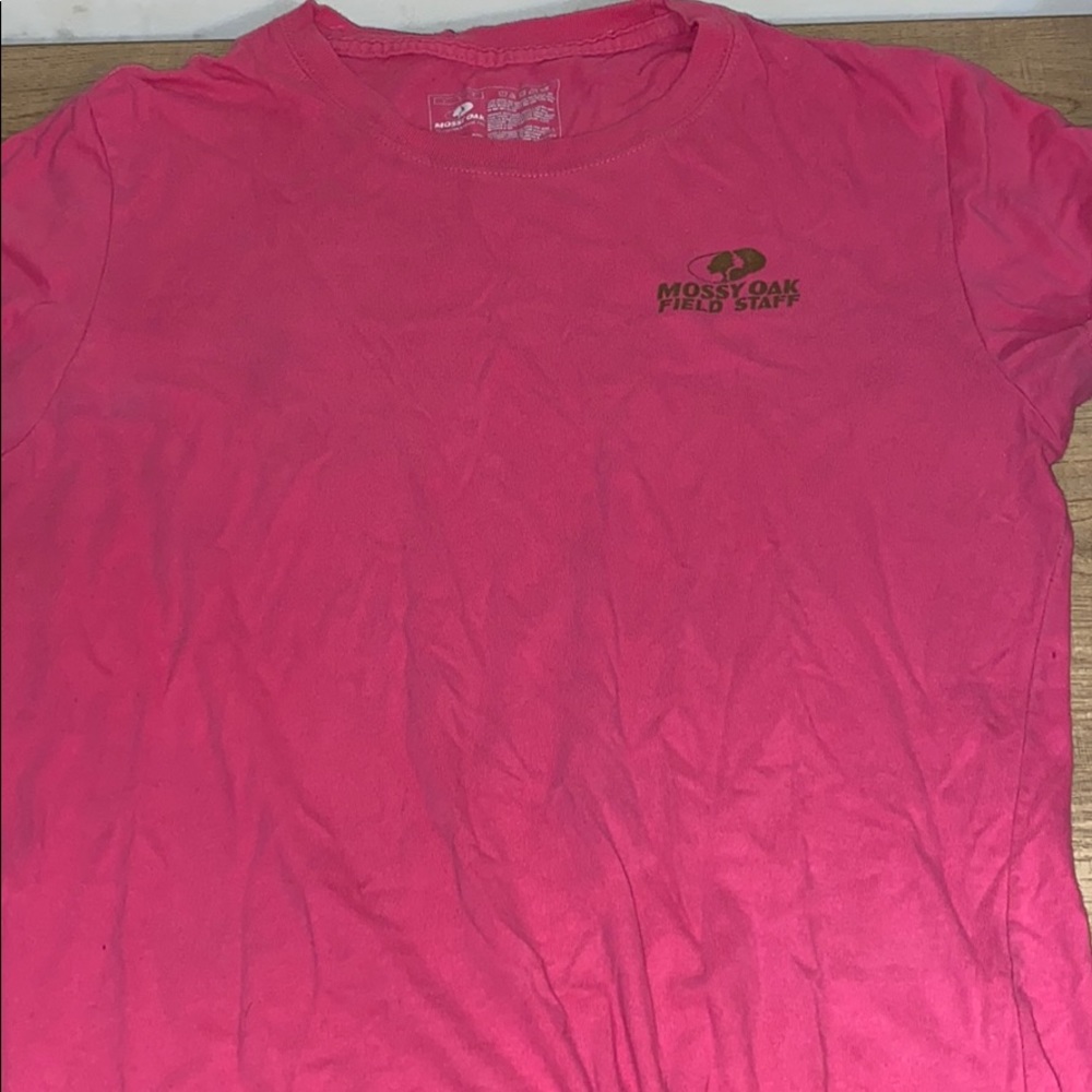 Hot Pink Mossy Oak Short-Sleeve T-shirt